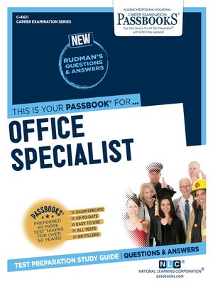 Office Specialist - ebook